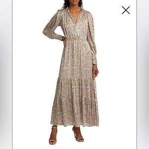 NWT Elie Tahari Autumn Burnout dress